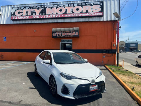 2017 Toyota Corolla for sale at City Motors in Hayward CA