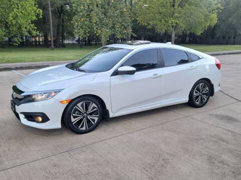 2018 Honda Civic for sale at MOTORSPORTS IMPORTS in Houston TX
