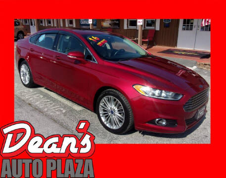 2016 Ford Fusion for sale at Dean's Auto Plaza in Hanover PA