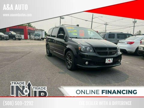 2016 Dodge Grand Caravan for sale at A&A AUTO in Fairhaven MA