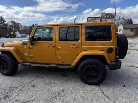 2014 Jeep Wrangler Unlimited for sale at C & C Auto Sales & Service Inc in Lyman SC