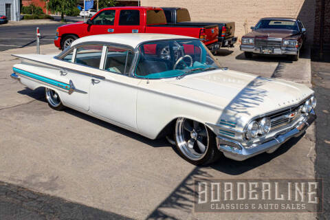 1960 Chevrolet Impala for sale at Borderline Classics & Auto Sales - CLASSICS FOR SALE in Dinuba CA
