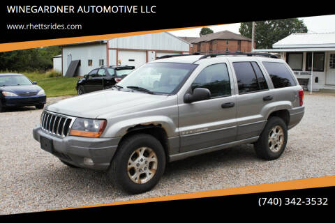 2000 Jeep Grand Cherokee for sale at WINEGARDNER AUTOMOTIVE LLC in New Lexington OH