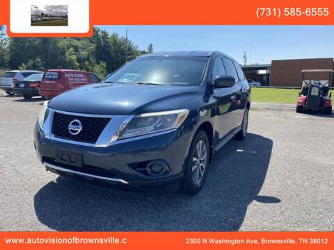 2014 Nissan Pathfinder for sale at Auto Vision Inc. in Brownsville TN