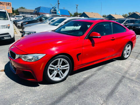 2014 BMW 4 Series for sale at Sunset Motors in Manteca CA