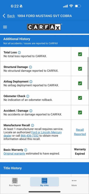 1994 Ford Mustang SVT Cobra