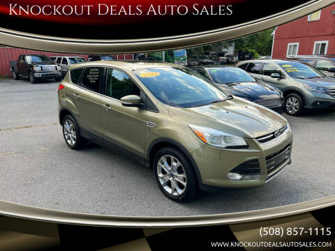 2013 Ford Escape for sale at Knockout Deals Auto Sales in West Bridgewater MA