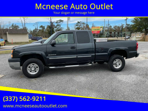 2004 Chevrolet Silverado 2500HD for sale at Mcneese Auto Outlet in Lake Charles LA
