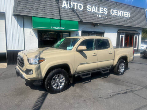 2018 Toyota Tacoma for sale at Auto Sales Center Inc in Holyoke MA