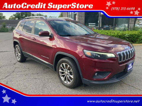 2019 Jeep Cherokee for sale at AutoCredit SuperStore in Lowell MA