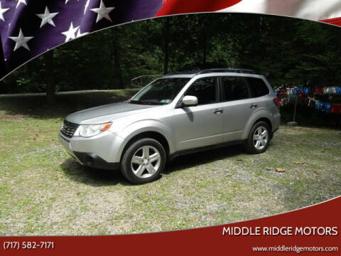 2009 Subaru Forester for sale at Middle Ridge Motors in New Bloomfield PA