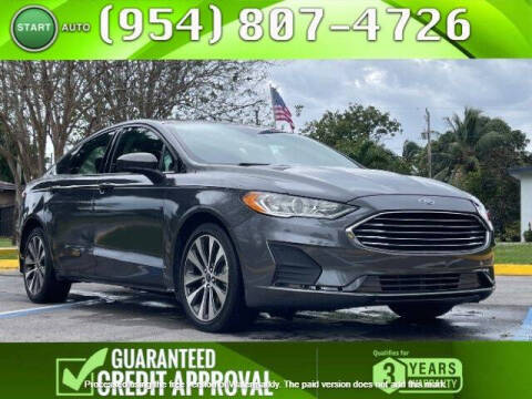 2019 Ford Fusion for sale at Start Auto Liquidation in Miramar FL