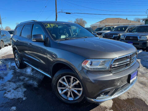 2015 Dodge Durango for sale at 3-B Auto Sales in Aurora CO