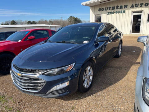 2020 Chevrolet Malibu for sale at southern auto credit in Grenada MS