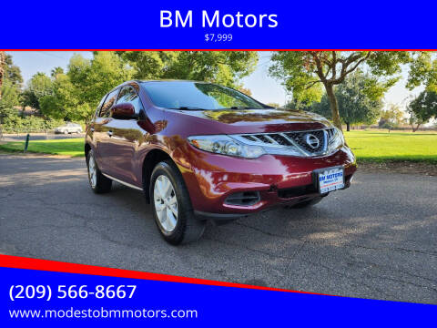 2012 Nissan Murano for sale at BM Motors in Modesto CA