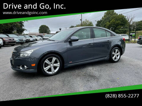 2013 Chevrolet Cruze for sale at Drive and Go, Inc. in Hickory NC