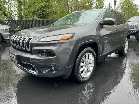 2015 Jeep Cherokee for sale at LULAY'S CAR CONNECTION in Salem OR