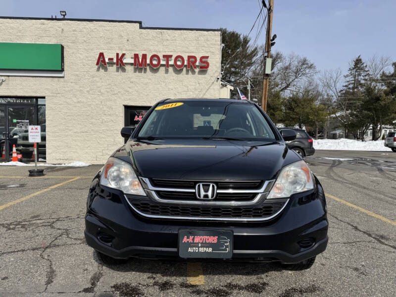 2011 Honda CR-V for sale at A-K Motors and Repair in Tewksbury MA