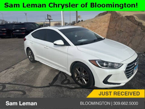 2018 Hyundai Elantra for sale at Sam Leman CDJR Bloomington in Bloomington IL