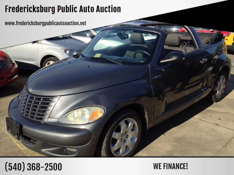 2005 Chrysler PT Cruiser for sale at FPAA in Fredericksburg VA