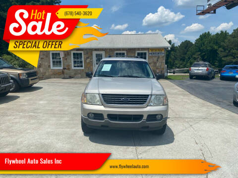 2002 Ford Explorer for sale at Flywheel Auto Sales Inc in Woodstock GA
