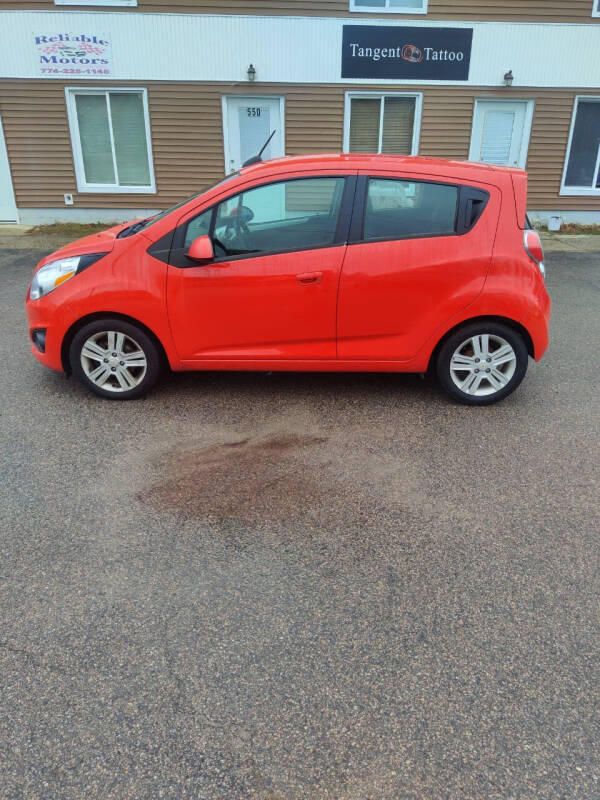 2015 Chevrolet Spark for sale at Reliable Motors in Seekonk MA