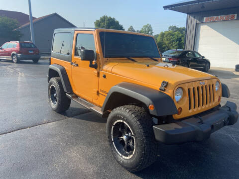 2013 Jeep Wrangler for sale at Hoss Sage City Motors, Inc in Monticello IL