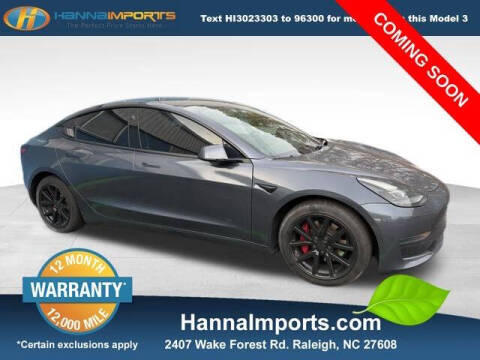 2021 Tesla Model 3 Standard Range Plus