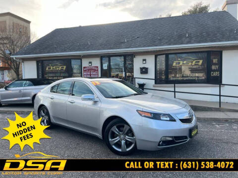 2013 Acura TL for sale at DSA Motor Sports Corp in Commack NY