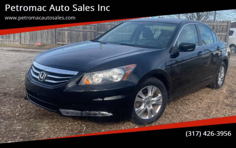 2012 Honda Accord for sale at Petromac Auto Sales Inc in Indianapolis IN