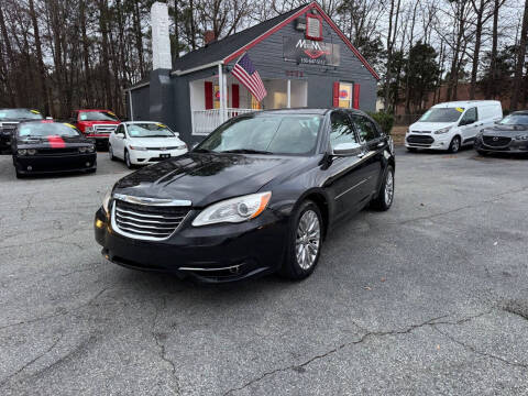 2013 Chrysler 200 for sale at Massi Motors in Durham NC