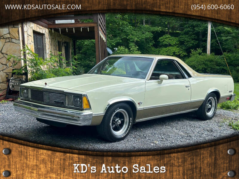 1981 Chevrolet El Camino for sale at KD's Auto Sales in Pompano Beach FL