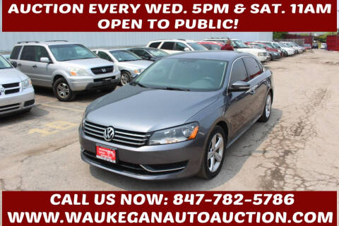 2014 Volkswagen Passat for sale at Waukegan Auto Auction in Waukegan IL
