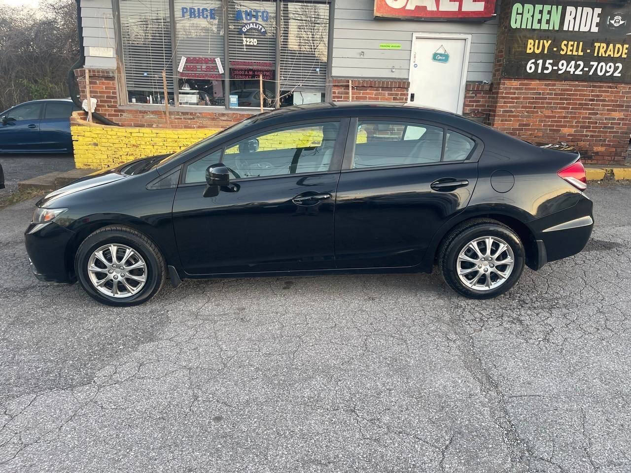 2014 Honda Civic for sale at Green Ride LLC in NASHVILLE, TN