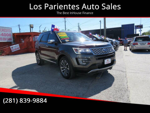 2017 Ford Explorer for sale at Los Parientes Auto Sales in Houston TX