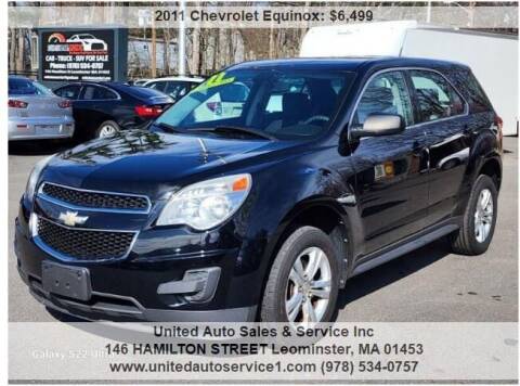 2011 Chevrolet Equinox for sale at United Auto Sales & Service Inc in Leominster MA