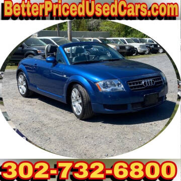 2005 Audi TT for sale at Better Priced Used Cars in Frankford DE