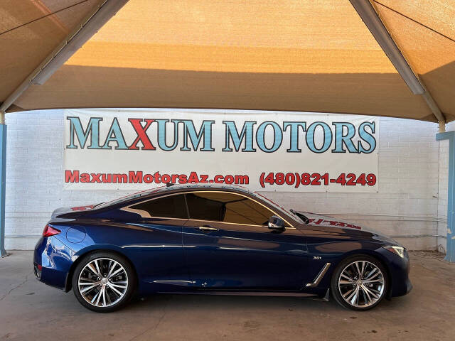 2017 INFINITI Q60 for sale at Maxum Motors Limited in Chandler, AZ