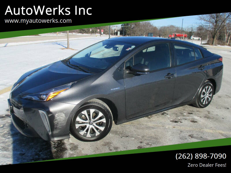 2021 Toyota Prius for sale at AutoWerks Inc in Sturtevant WI