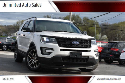 2017 Ford Explorer for sale at Unlimited Auto Sales in Kansas City MO