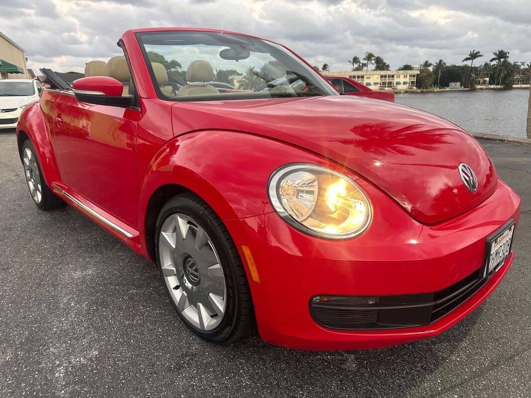 2013 Volkswagen Beetle Convertible for sale at Tropical Auto Sales in North Palm Beach, FL