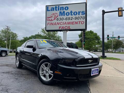 2014 Ford Mustang for sale at Latino Motors in Aurora IL
