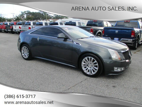 2011 Cadillac CTS for sale at ARENA AUTO SALES,  INC. in Holly Hill FL