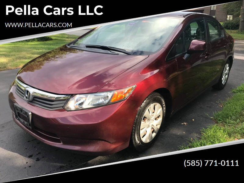 2012 Honda Civic for sale at Pella Cars LLC in Brockport NY