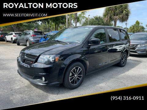 2019 Dodge Grand Caravan for sale at ROYALTON MOTORS in Plantation FL