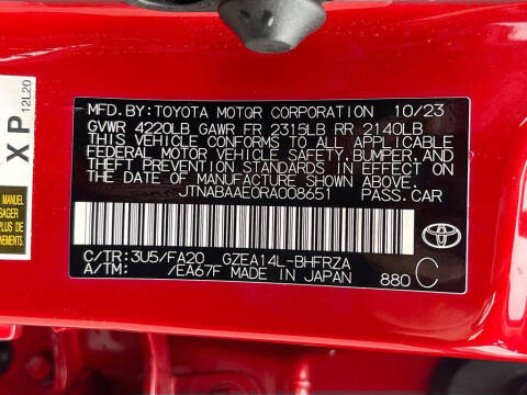 2024 Toyota GR Corolla Core