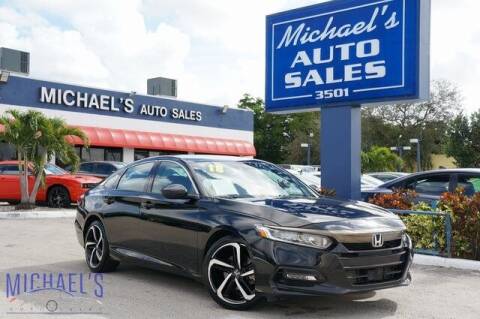 2018 Honda Accord for sale at Michael's Auto Sales Corp in Hollywood FL