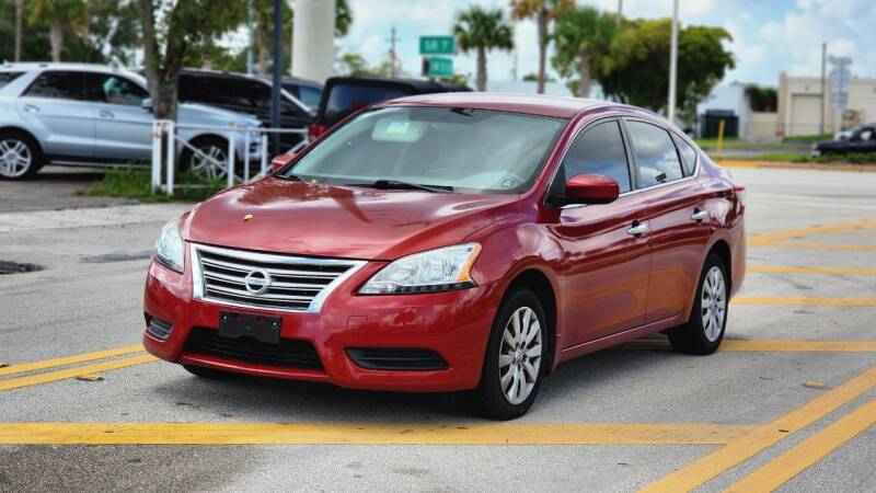2014 Nissan Sentra for sale at Maxicars Auto Sales in West Park FL