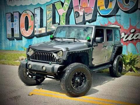 2013 Jeep Wrangler Unlimited for sale at Palermo Motors in Hollywood FL