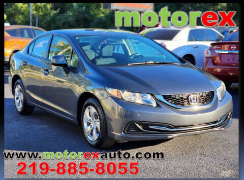2013 Honda Civic for sale at Motorex Auto Sales in Schererville IN